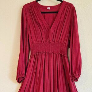 Old Navy Cotton-blend long-sleeve dress